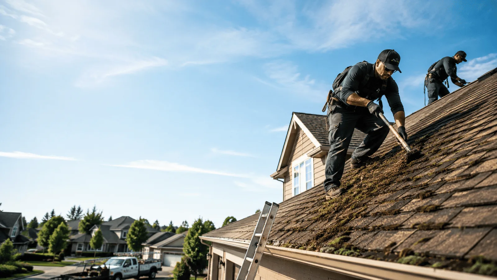 Roof Moss Removal in Mercer, TN near me